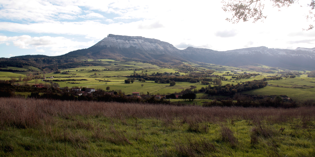Montes de La Peña, en el coto de caza del Valle de Mena