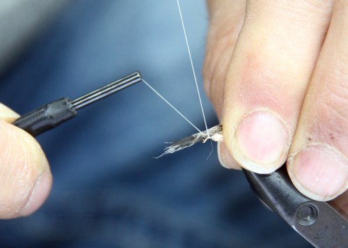 montaje de mosca ahogada