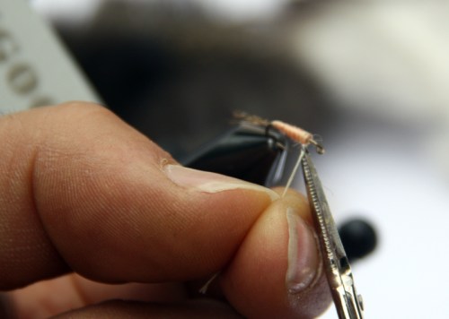 montaje de mosca ahogada