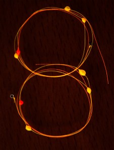 indicador de picada pesca a ninfa