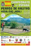 CARTEL CPTO ESPAÑA PERROS DE RASTRO&nbsp;2019